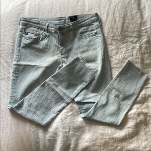 Ag Adriano Goldschmied Blue Skinny Jeans